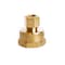 Homeplus+ ATC 3/8 in. Compression X 3/4 in. D FPT Yellow Brass Coupling 6JC120110701038 - alternate 2